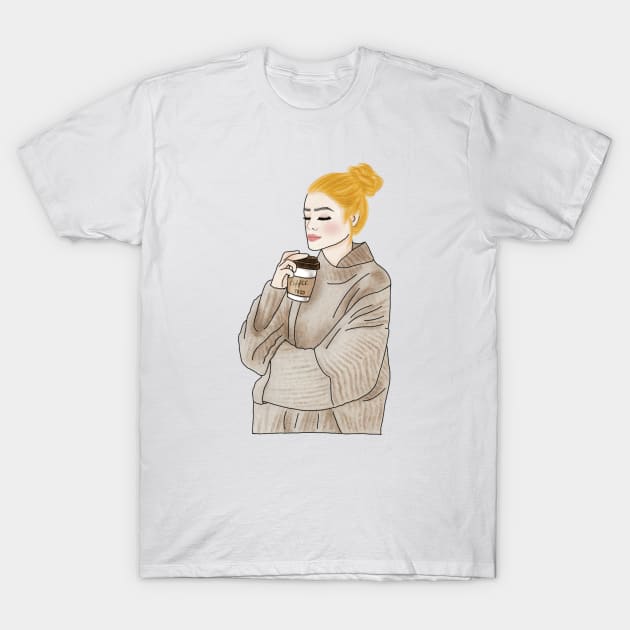 Taste of morning T-Shirt by piscoletters